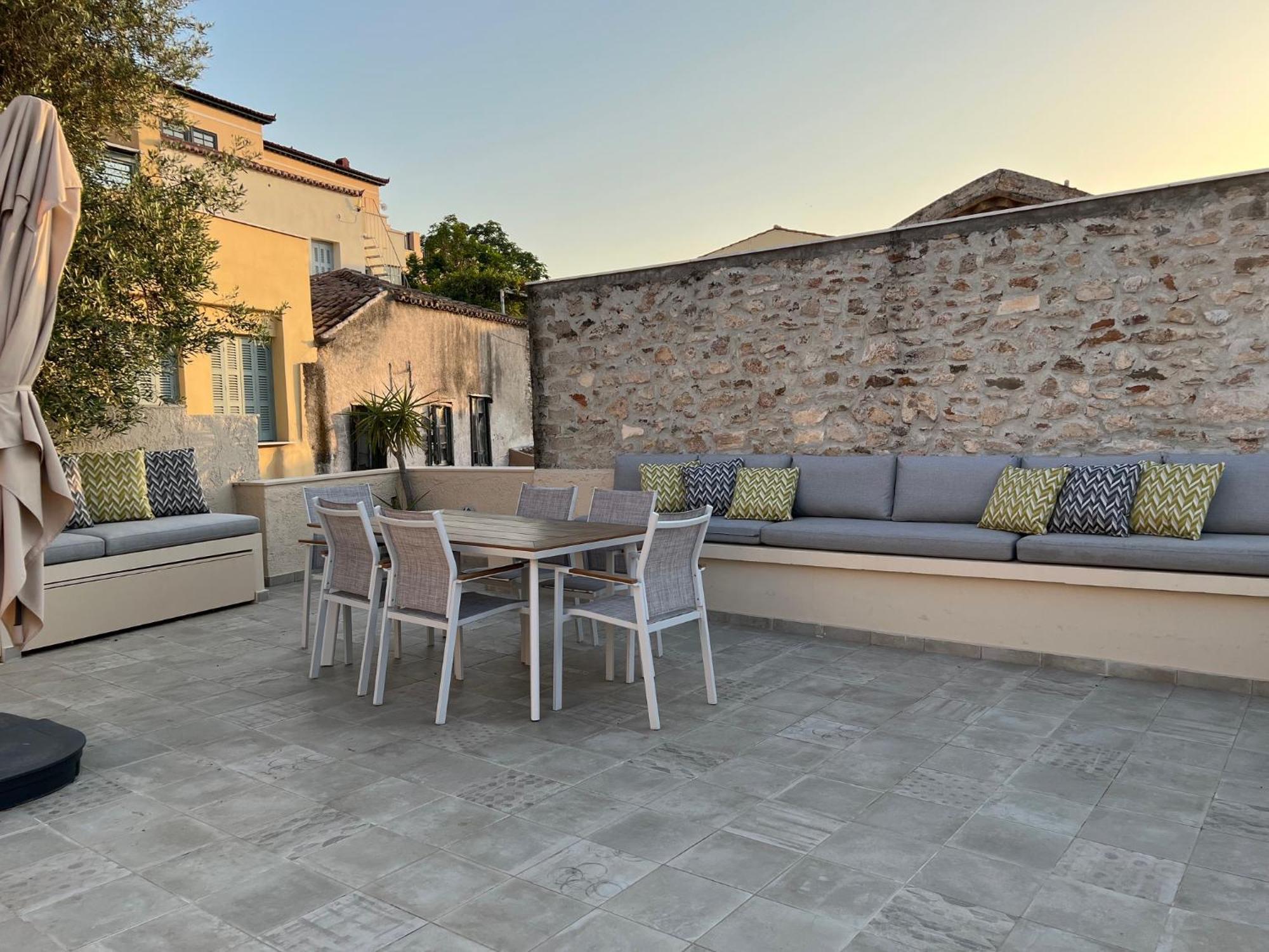 Stylish And Cozy House In Athens, Plakaアパートメント エクステリア 写真
