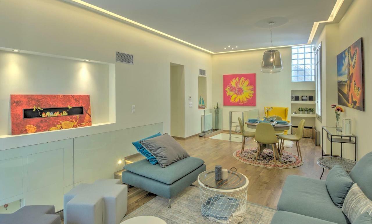 Stylish And Cozy House In Athens, Plakaアパートメント エクステリア 写真