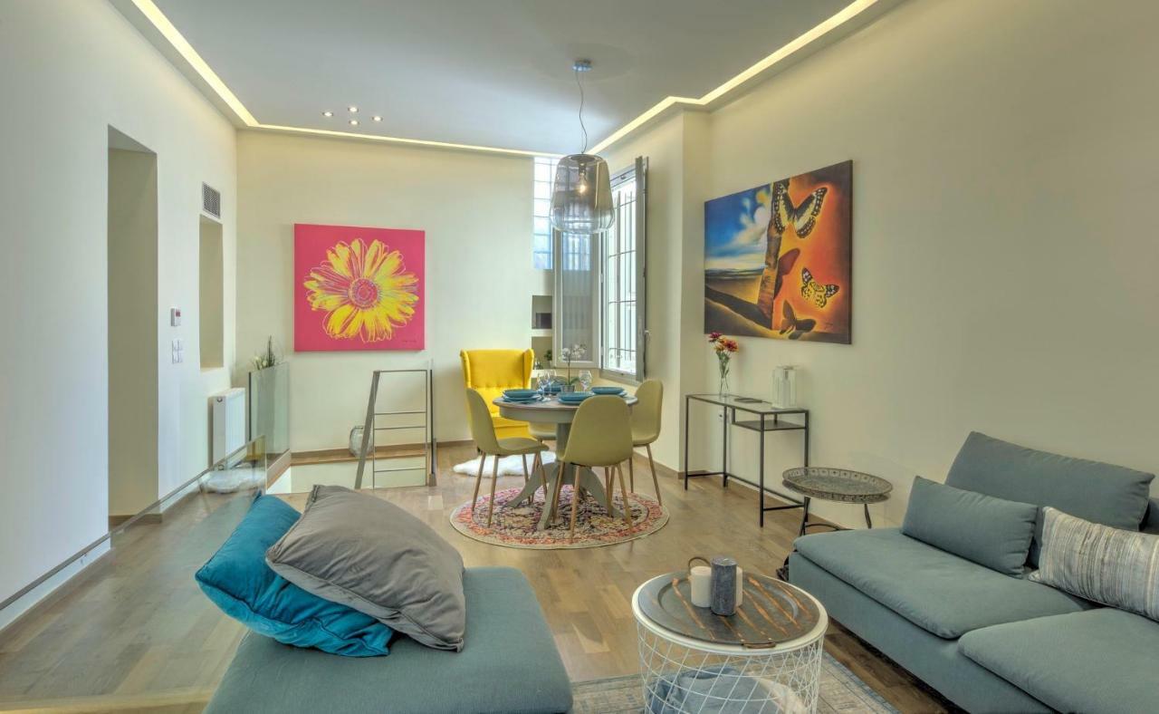 Stylish And Cozy House In Athens, Plakaアパートメント エクステリア 写真